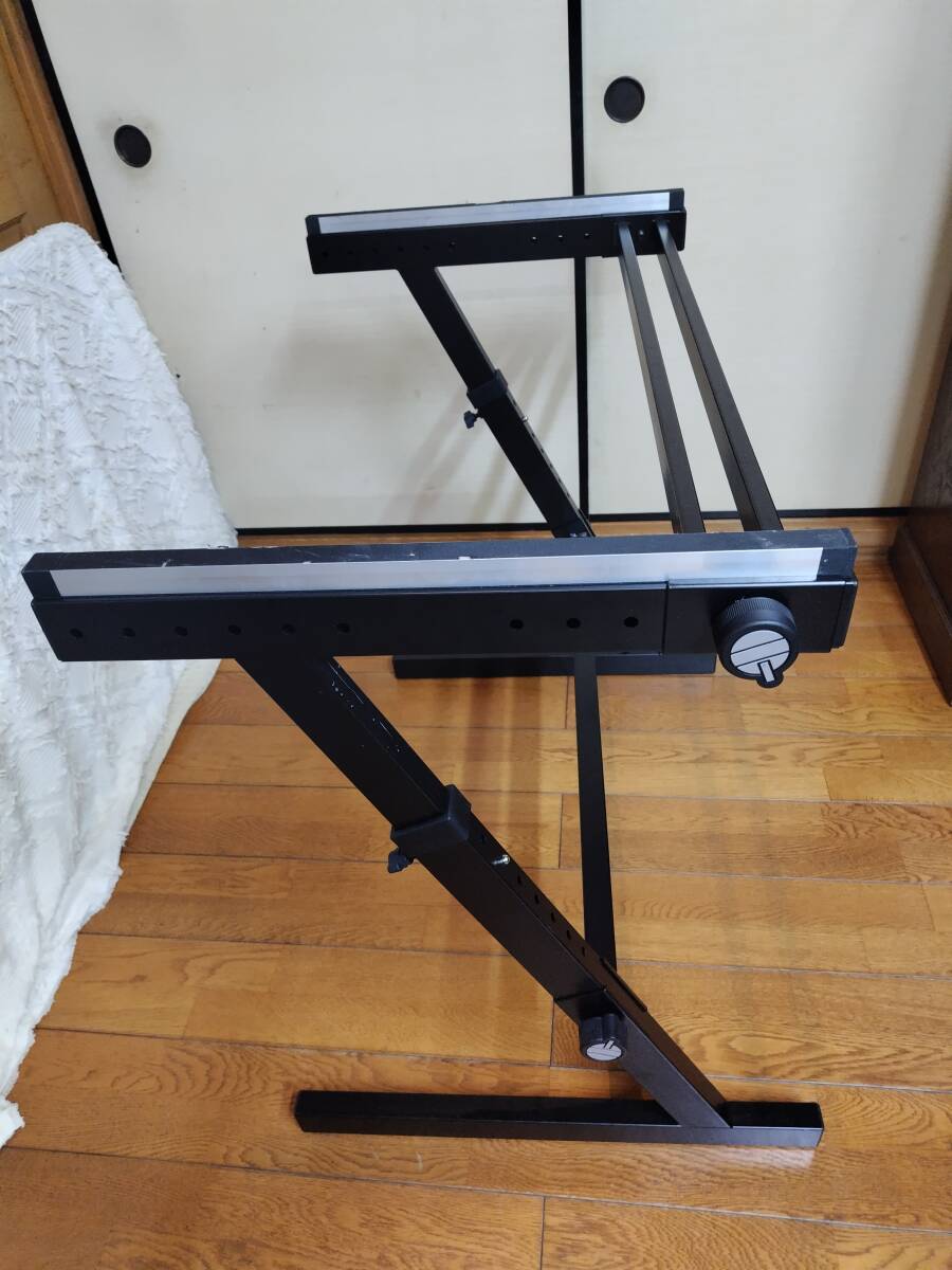 QUIK LOK/クイックロック　Z型 キーボードスタンド 高さ調整可 組立式 電子ピアノスタンド Compact224 コンテントオルガン