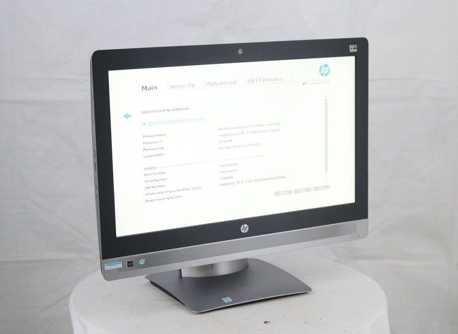 hp HP ProOne 600 G2 21.5-in Non-T 一体型PC Core i5-6500 3.20