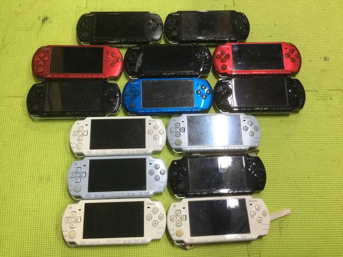 【GN6006/60/0】ジャンク★PSP★本体★計14台★PSP-3000★PSP-2000★大量★まとめ★セット★PlayStation Portable★ポータブル★ゲーム機★