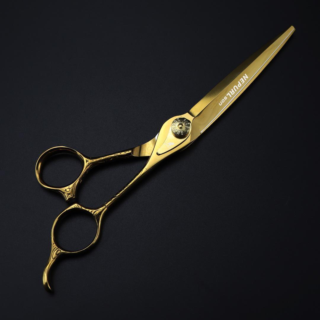  новый товар 7 дюймовый cut si The - парикмахер красота .si The -..basami Gold 
