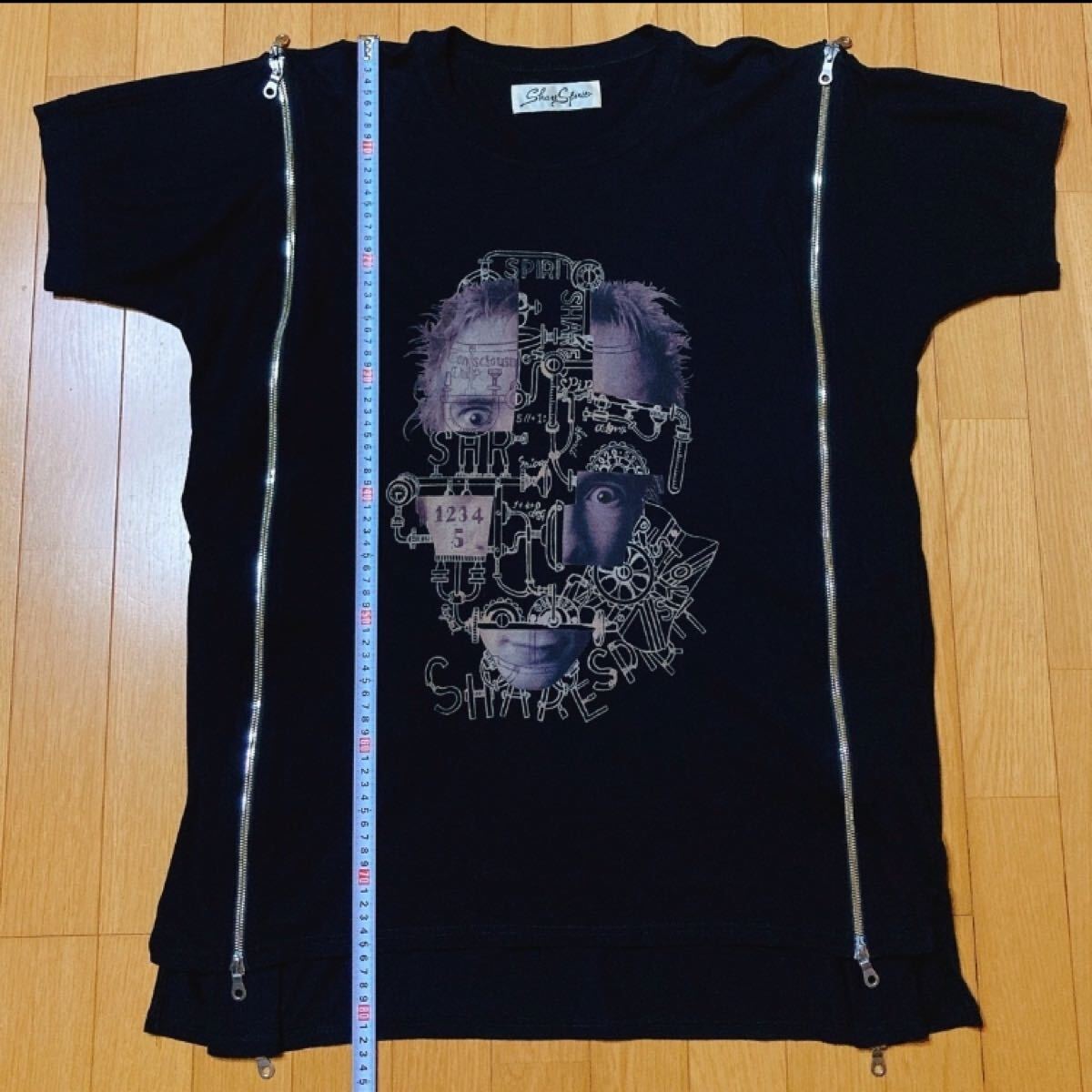 Share Spirit 変形 ジップ 分解 デザイン セックスピストルズ T Share Spirit 変形 ジップ 分解 デザイン セックスピストルズ T