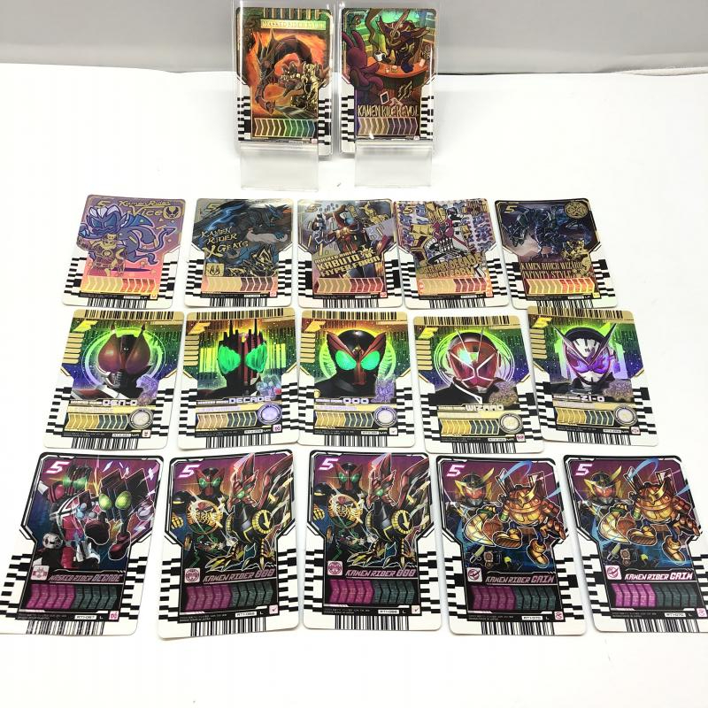 2024高い素材 中古】バンダイ ライドケミーカード 17枚 まとめセット 開封品 仮面ライダー