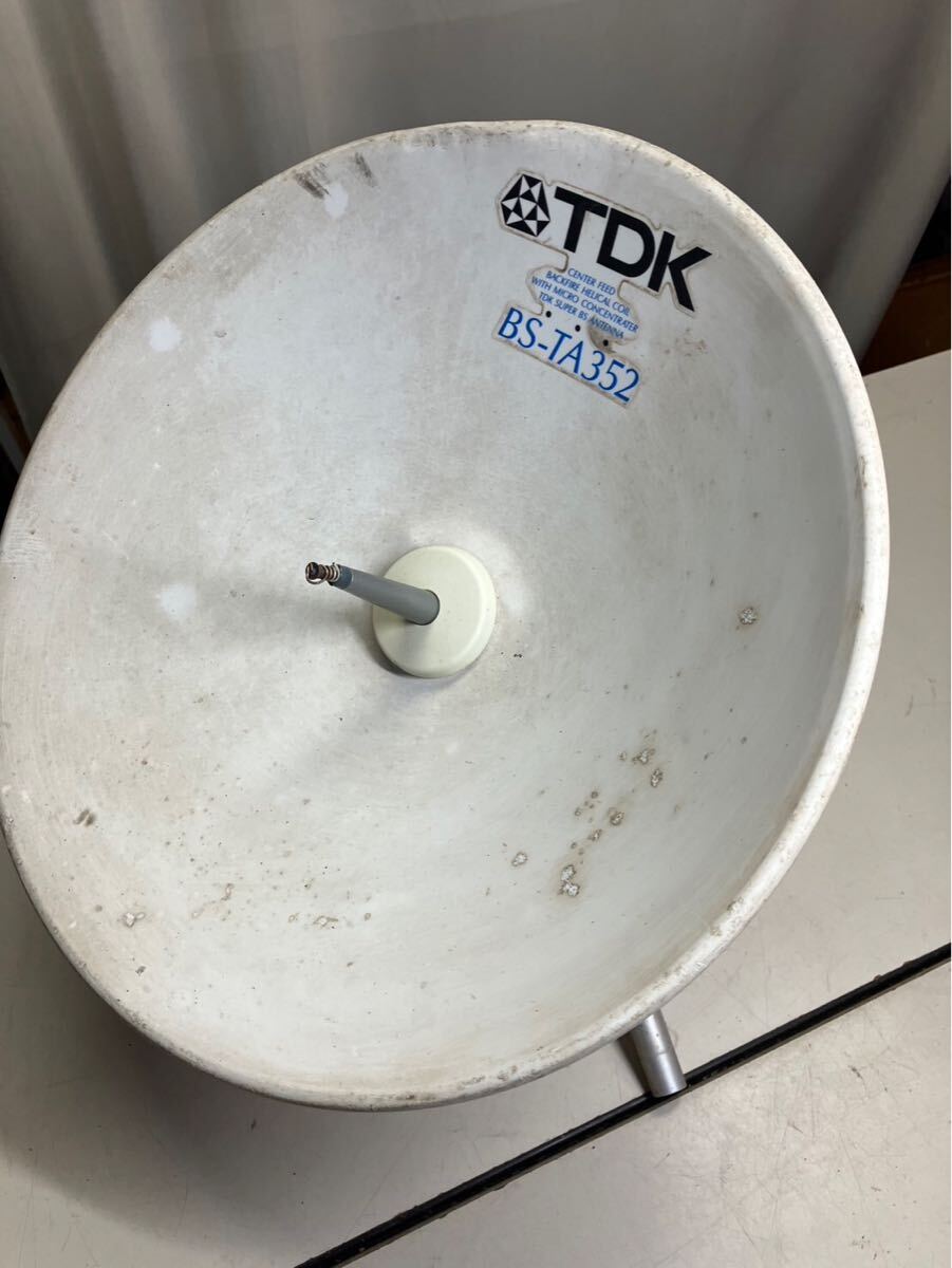 YS5357　TDK　BS-TA352　BS/CSアンテナ　小型センサーフィールド型　パラボリック　動(dòng)作未確認(rèn)　お120
