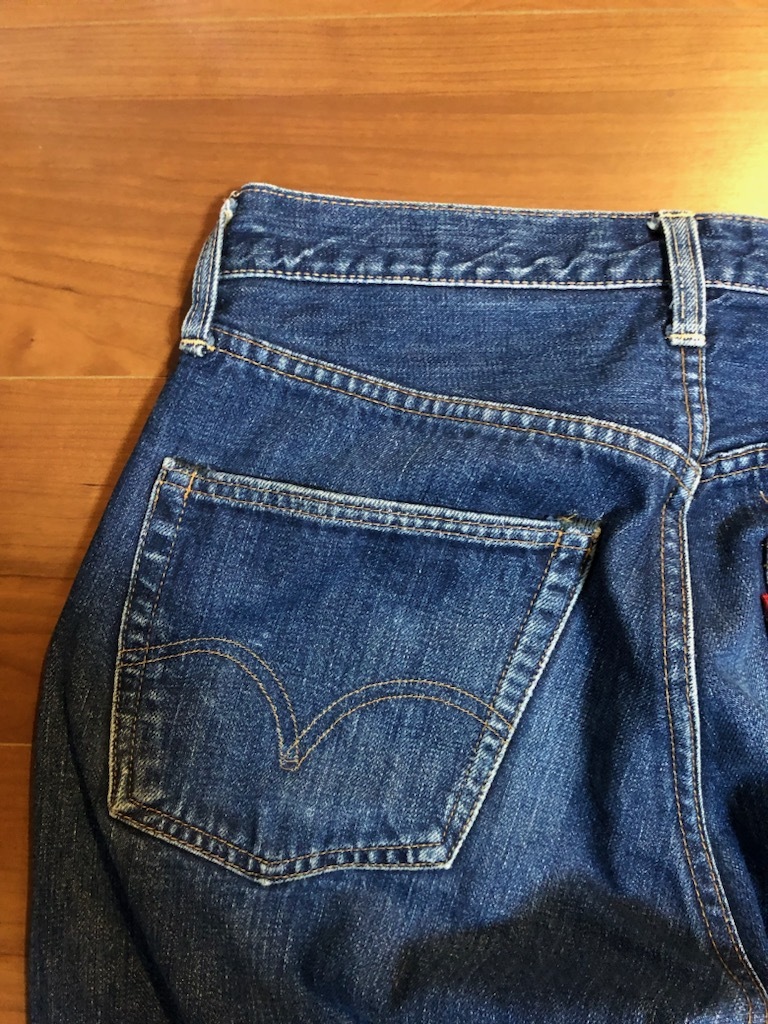 60's Levi's リーバイス 501 Big E オリジナル ヴィンテージ デニム パンツ ジーンズ w31真紺 古着 アメカジ ビッグE 501xx 506xx 507xx 66_画像8