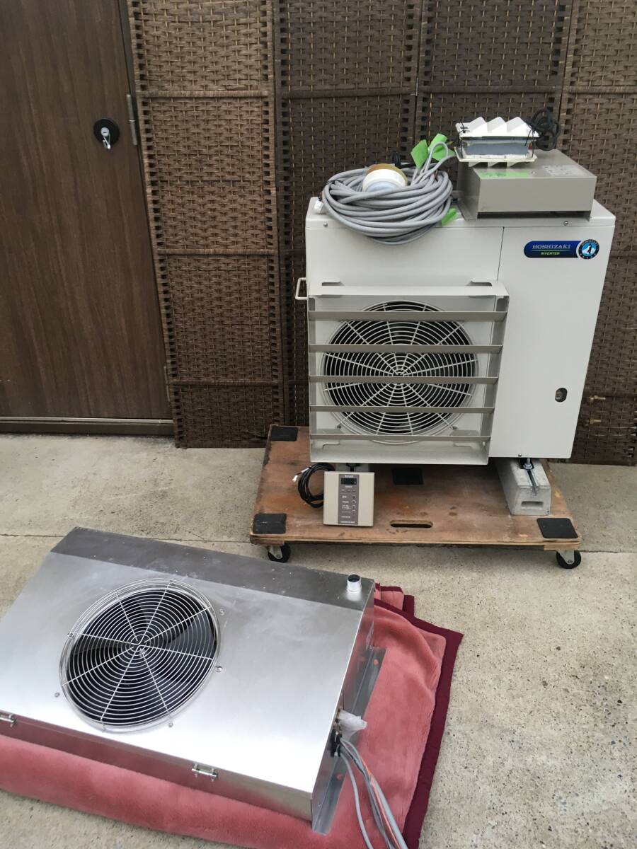 ☆ホシザキ☆プレハブ冷蔵庫☆ユニットセット☆1馬力☆入れ替え ☆ホシザキ☆プレハブ冷蔵庫☆ユニットセット☆1馬力☆入れ替え