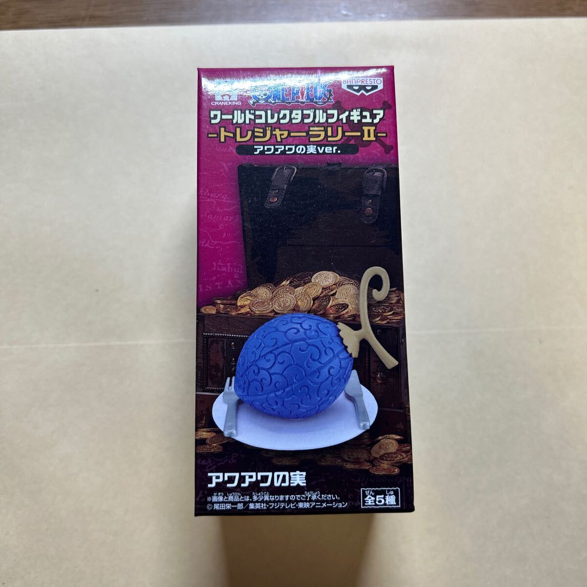 未開封】国内正規品 ワンピース フィギュア ワーコレ WCF ワールドコレクタブルフィギュア トレジャーラリー アワアワの実 CP9