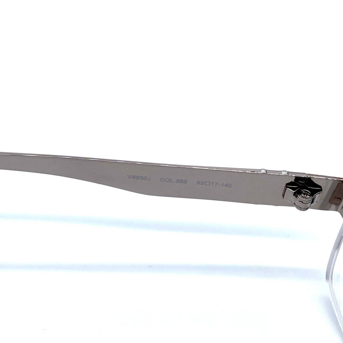 POLICE Prescription Eye- Glasses Silver / ポリス 度付き 眼鏡 メガネ_画像6