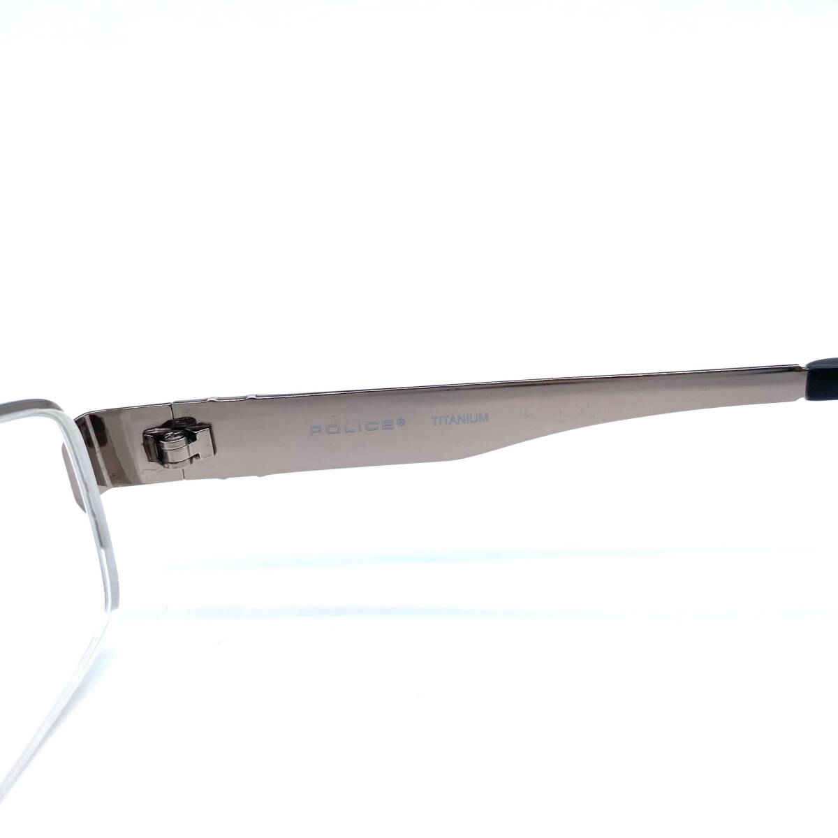 POLICE Prescription Eye- Glasses Silver / ポリス 度付き 眼鏡 メガネ_画像5