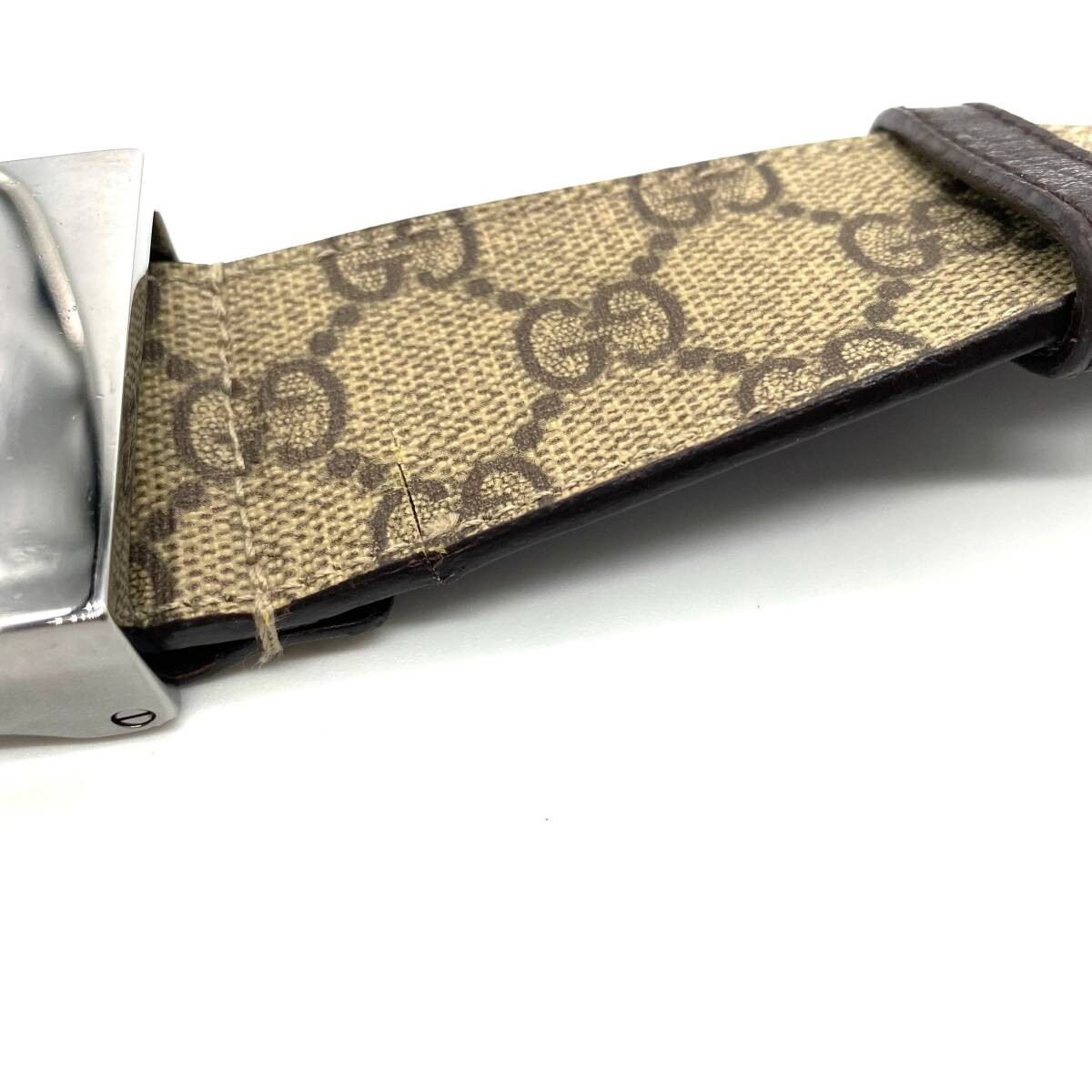 Vintage Gucci GG Supreme Belt 114990 80/32 / ヴィンテージ