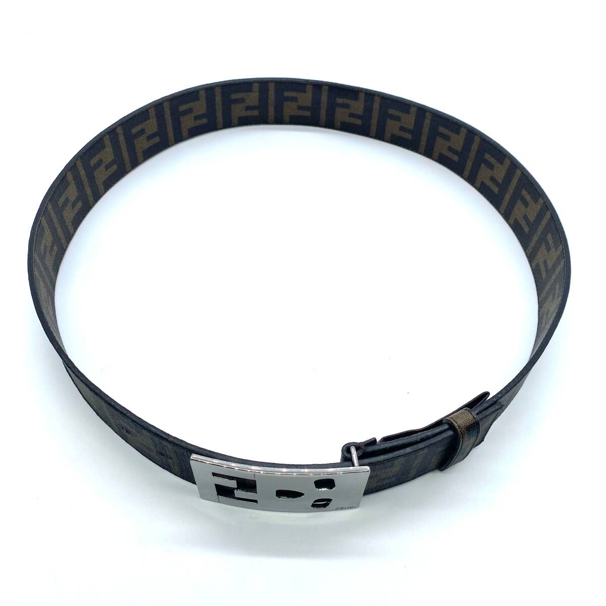 Vintage FENDI Zucca Belt / ヴィンテージ フェンディー ズッカ柄 ベルト_画像4
