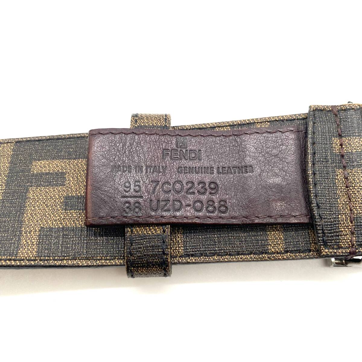 Vintage FENDI ヴィンテージ フェンディー ズッカ柄 ベルト