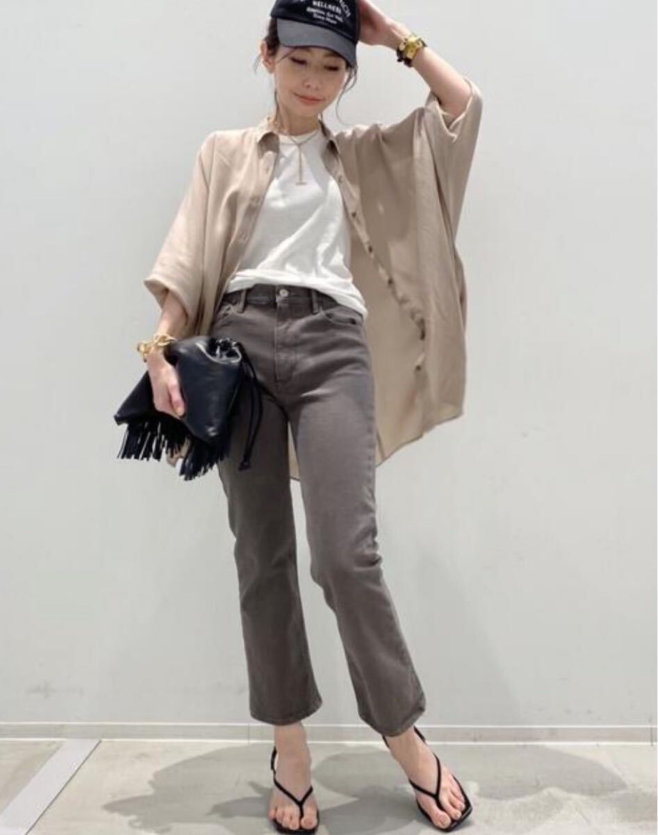 L'AppartementKURO/クロ Super Stretch Color Denim 27 ドゥーズィエムクラス
