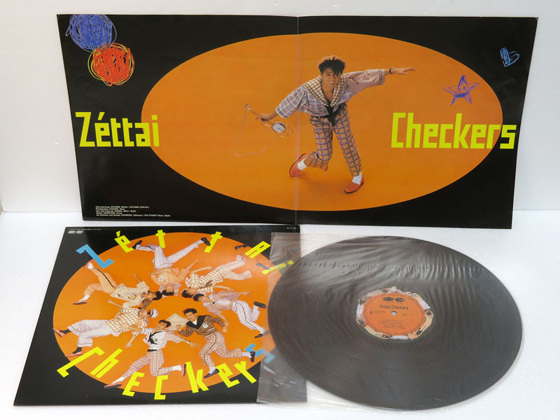 【中古LPレコード盤(pán)】CHECKERS：FLOWER?絶対チェッカーズ!!?もっと!チェッカーズ?毎日!!チェッカーズ?TAN TAN たぬき 他：6枚セット