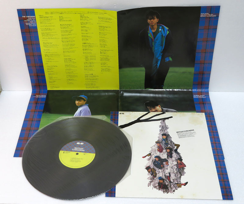 【中古LPレコード盤(pán)】CHECKERS：FLOWER?絶対チェッカーズ!!?もっと!チェッカーズ?毎日!!チェッカーズ?TAN TAN たぬき 他：6枚セット