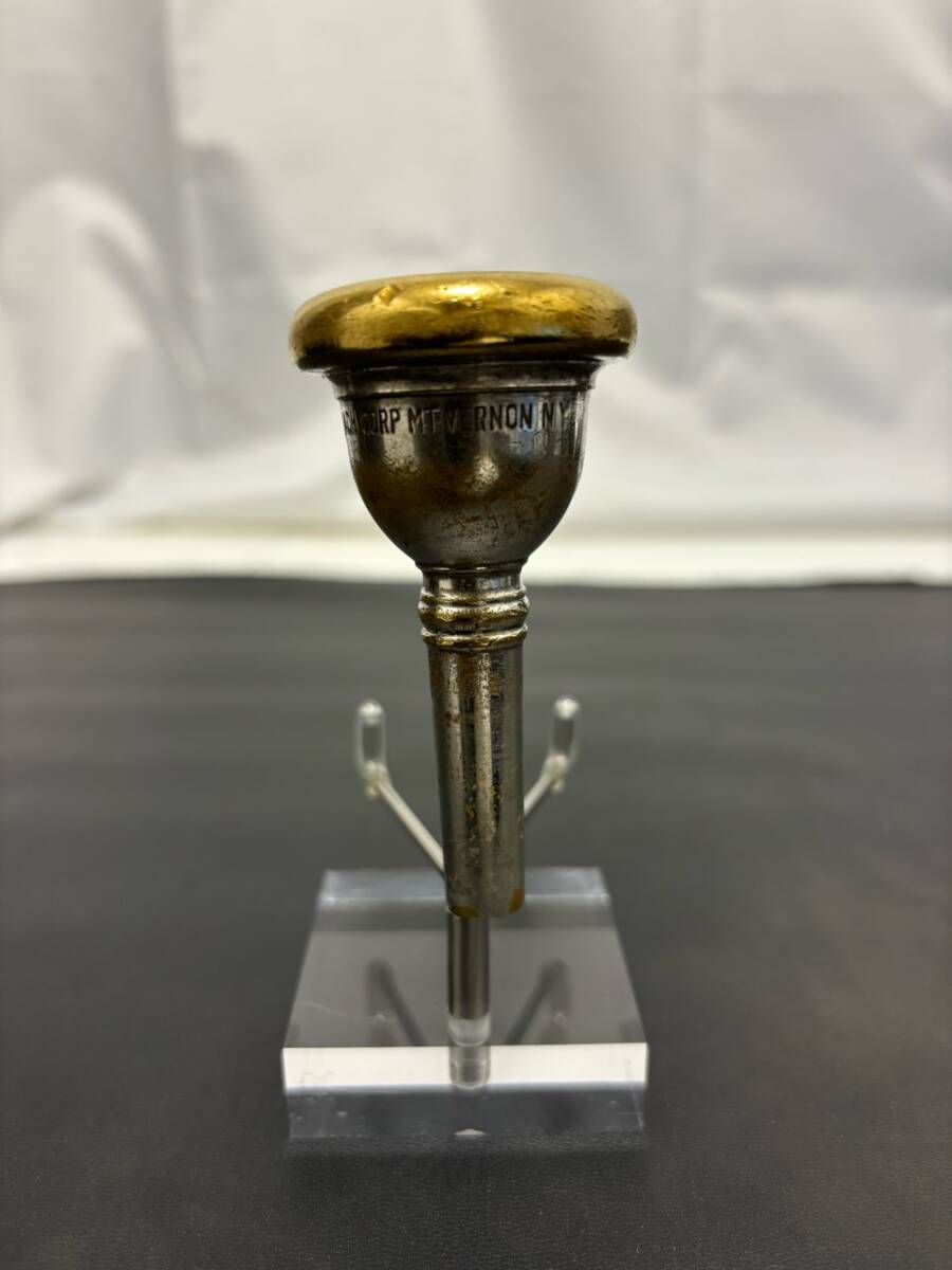 【トロンボーン?ユーフォ マウスピース レンタル １ヶ月～】V.Bach　15EW マウントバーノン バック 【ミュージック?ラグ 管理番號MB308】