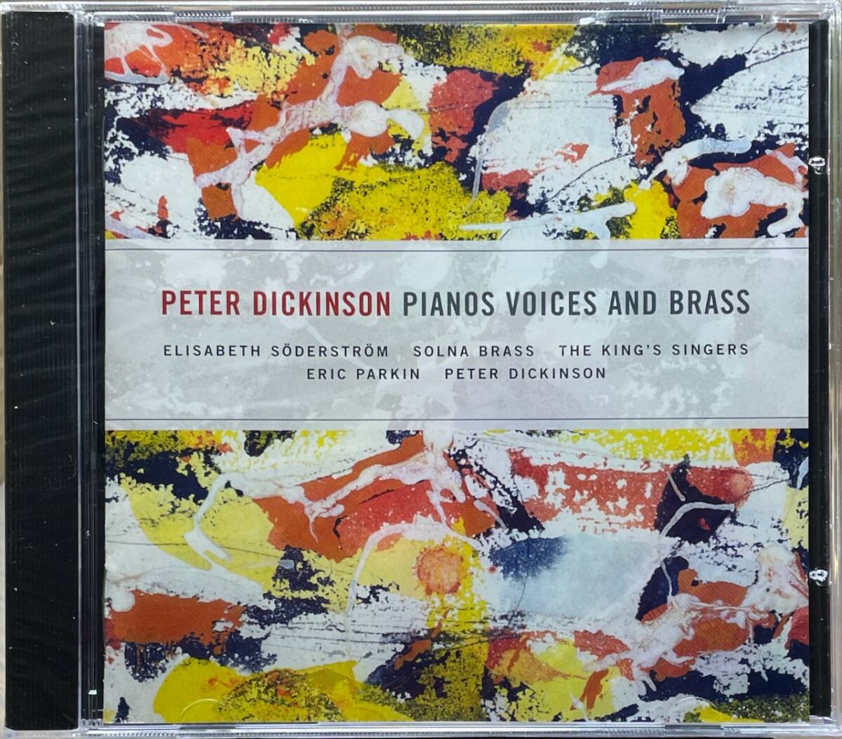 (FN3H)☆現代音楽未開封/ピーター・ディッキンソン/Peter Dickinson/Pianos Voices and Brass/エリザベート・ゼーダーシュトレーム☆