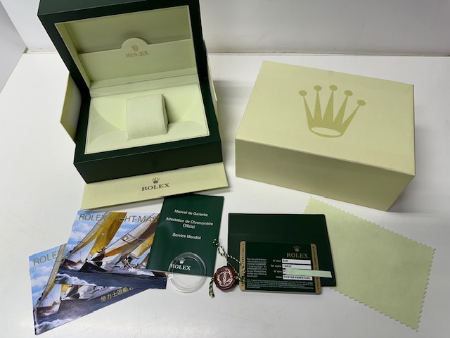 〔1871〕☆ROLEX　 ヨットマスター 16622　ギャランティ、箱、説明書類 ☆