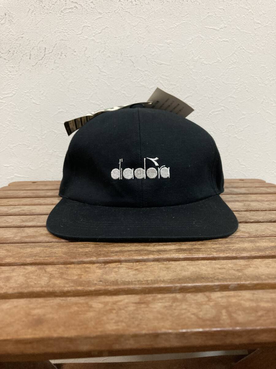 deadstockディアドラvintageヴィンテージdiadoraキャップ 90'sデッドストック90年代ビンテージ