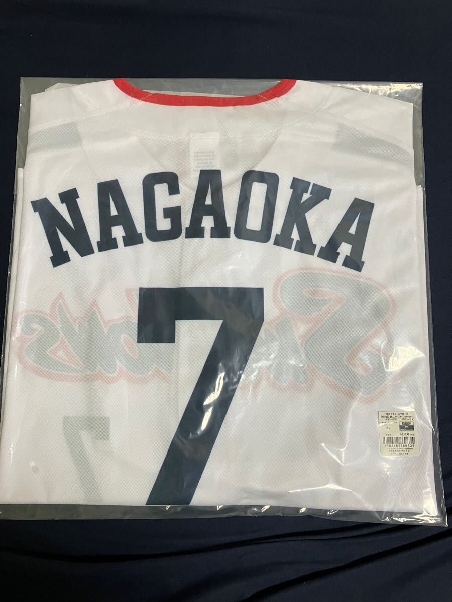 ヤクルトスワローズ 長岡秀樹 ホーム 直筆サイン入り レプリカ ヤクルトスワローズ 長岡秀樹 ホーム 直筆サイン入り レプリカ