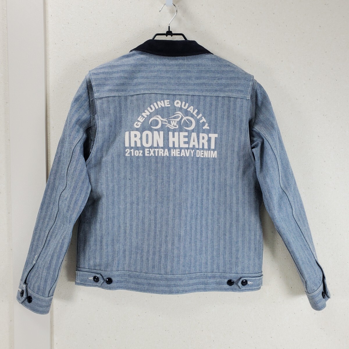 極美品 IRON HEART アイアンハート IHJ-119 ヘビーヘリンボーン 極美品 IRON HEART アイアンハート IHJ-119 ヘビーヘリンボーン
