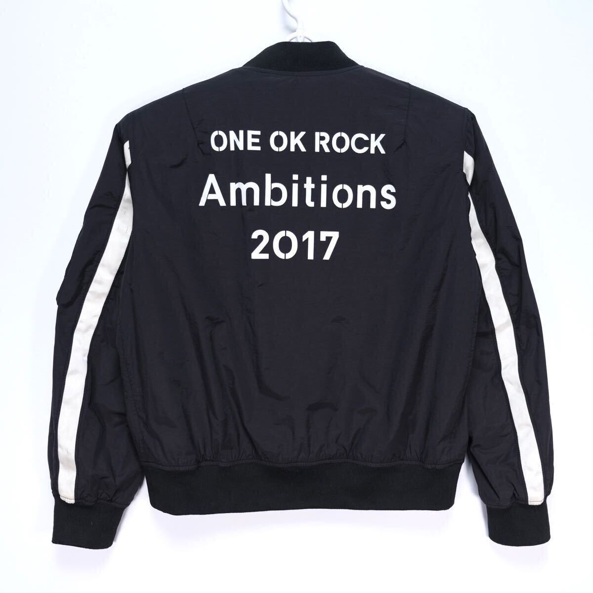 ONE OK ROCK 2017 “Ambitions” JAPAN TOUR/MA-1/ジャケット ONE OK ROCK 2017 “Ambitions” JAPAN TOUR/MA-1/ジャケット