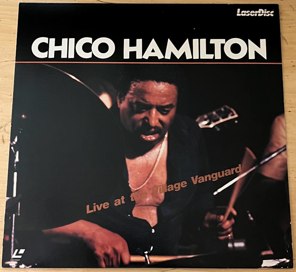 Chico Hamilton チコ?ハミルトン Live at The Village Vanguard 1981 レーザーディスク 中古
