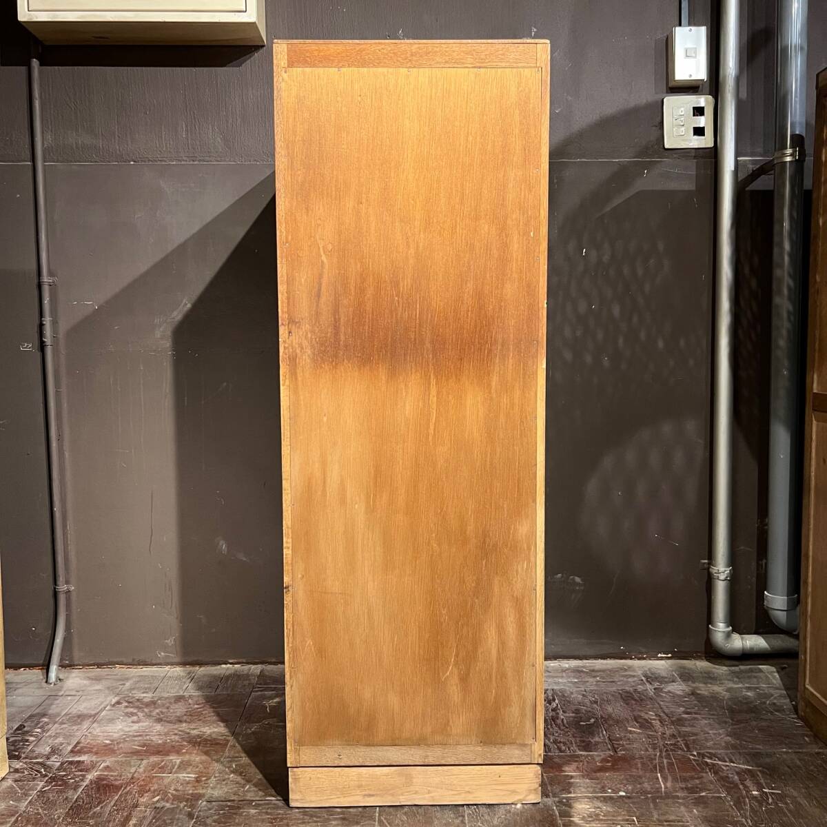 Vintage Filing Cabinet 書類棚 昭和レトロ ナラ材 楢 北海道 Vintage Filing Cabinet 書類棚 昭和レトロ ナラ材 楢 北海道