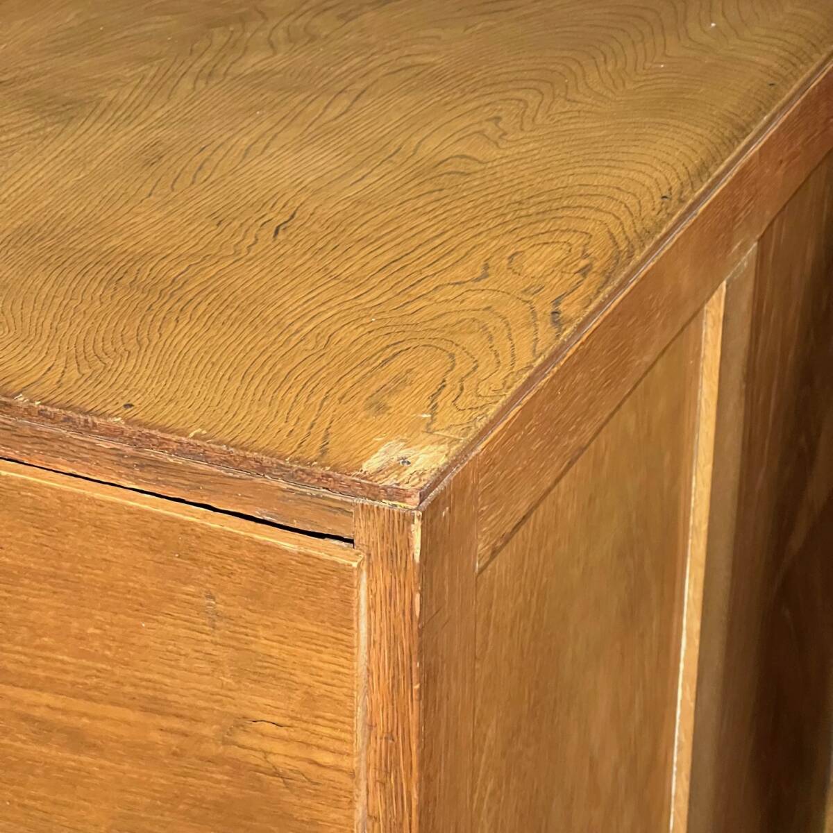 Vintage Filing Cabinet 書類棚 昭和レトロ ナラ材 楢 北海道 Vintage Filing Cabinet 書類棚 昭和レトロ ナラ材 楢 北海道