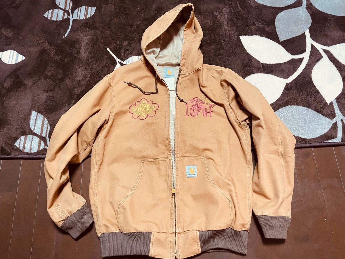 HAZExSTUSSYxSAVAGEx CARHARTT ジャケットXL KING OF DIGGIN HAZExSTUSSYxSAVAGEx CARHARTT ジャケットXL KING OF DIGGIN