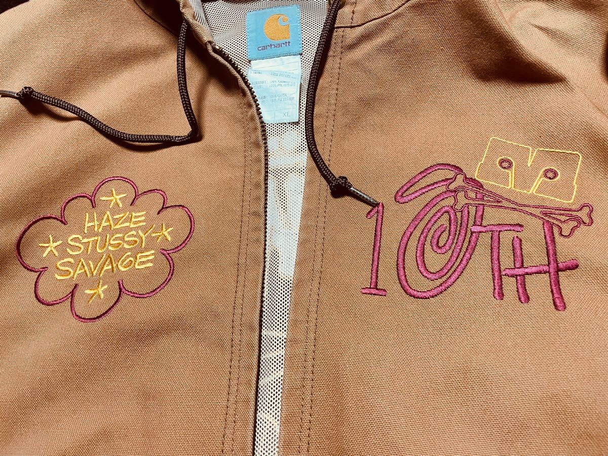 HAZExSTUSSYxSAVAGEx CARHARTT ジャケットXL KING OF DIGGIN HAZExSTUSSYxSAVAGEx CARHARTT ジャケットXL KING OF DIGGIN