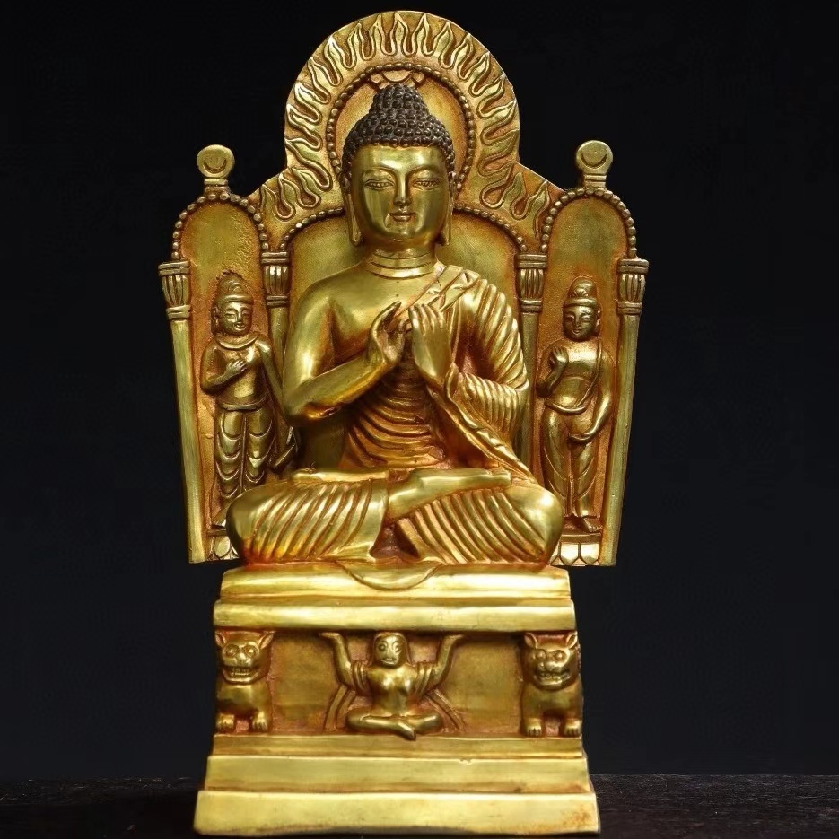 清・代 古銅器 秘藏 【西藏寺院收到 老銅 金【大日如來】 清・代 古銅器 秘藏 【西藏寺院收到 老銅 金【大日如來】