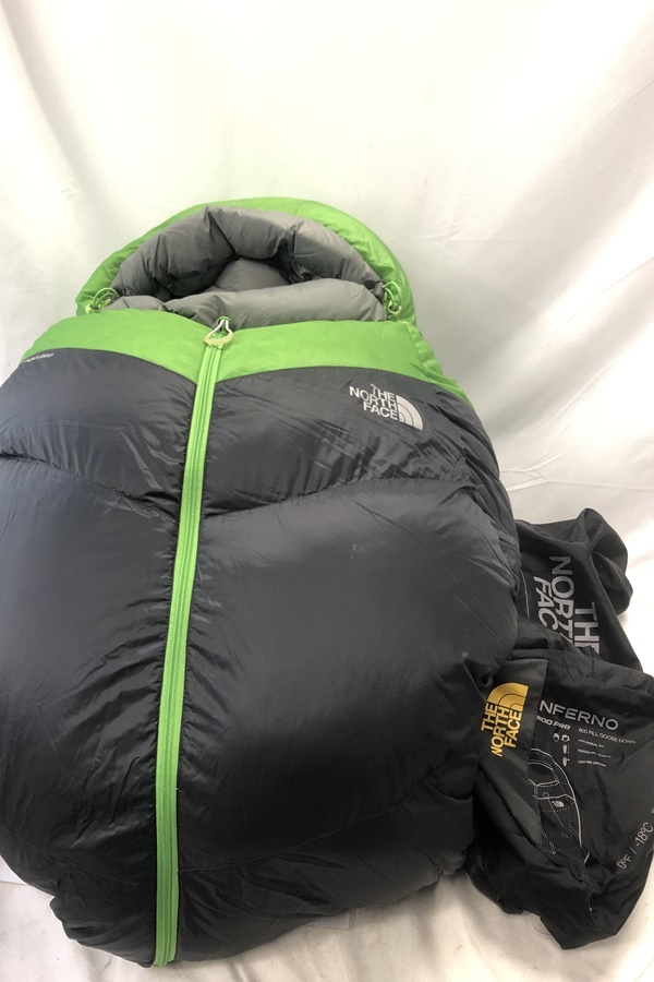 卸売 【送料無料】東京)◇THE NORTH FACE ノースフェイス INFERNO インフェルノ -18 800 PRO NBR41502 マミー型シュラフ