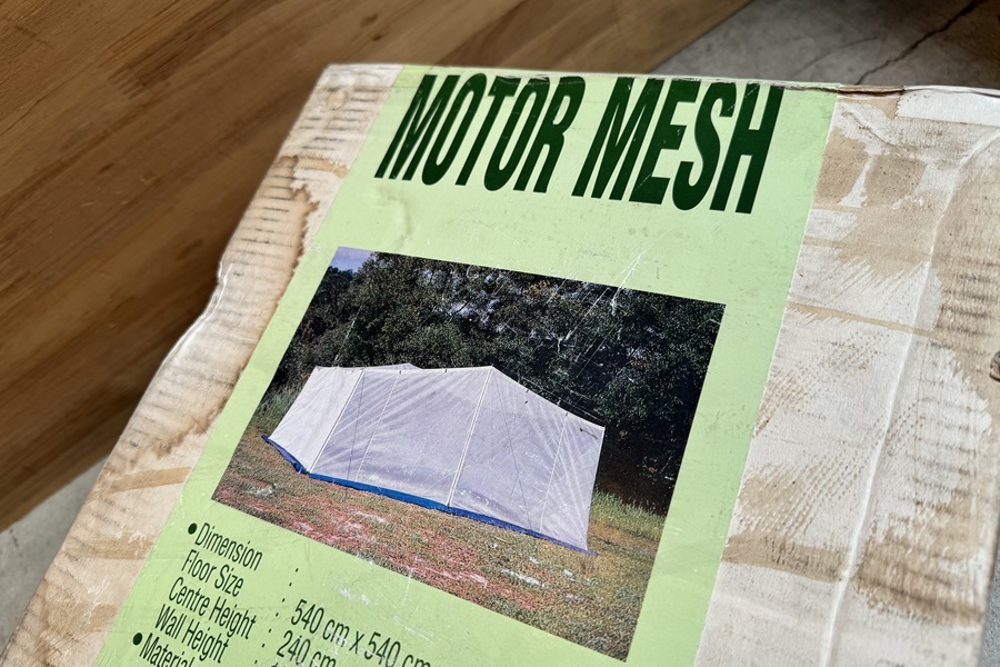 セール 国内 送料無料】東京)◇MOTOR MESH 車・バイク 超大型メッシュテント その他