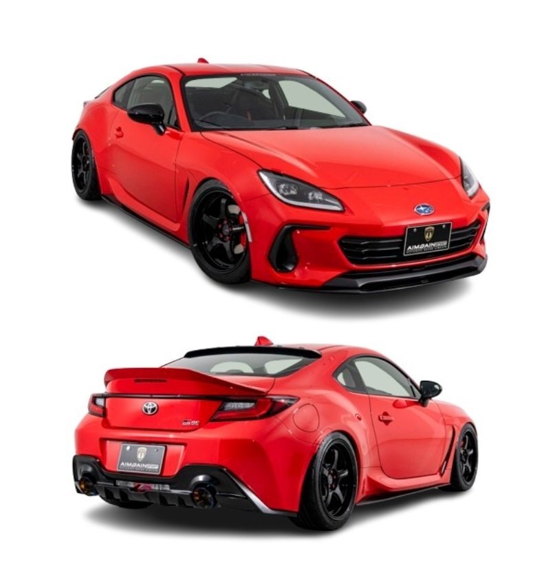 AIMGAIN SPORT SUBARU Subaru BRZ ZD8 боковой спойлер 2021.8- Aimgain боковой спойлер аэрообвес 
