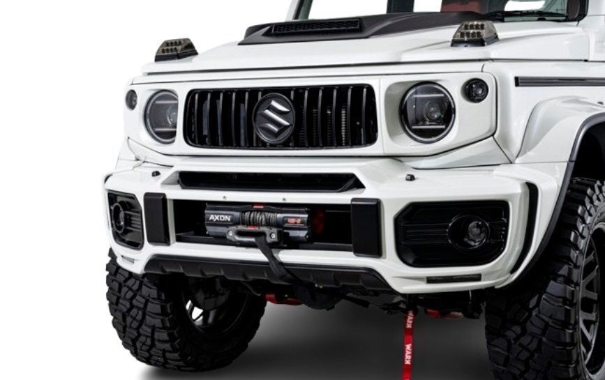 AIMGAIN MUDRON GT-X SUZUKI スズキ JIMNY SIERRA ジムニーシエラ JB74W スペアタイヤレスゲートカバー エイムゲイン エアロ パーツ