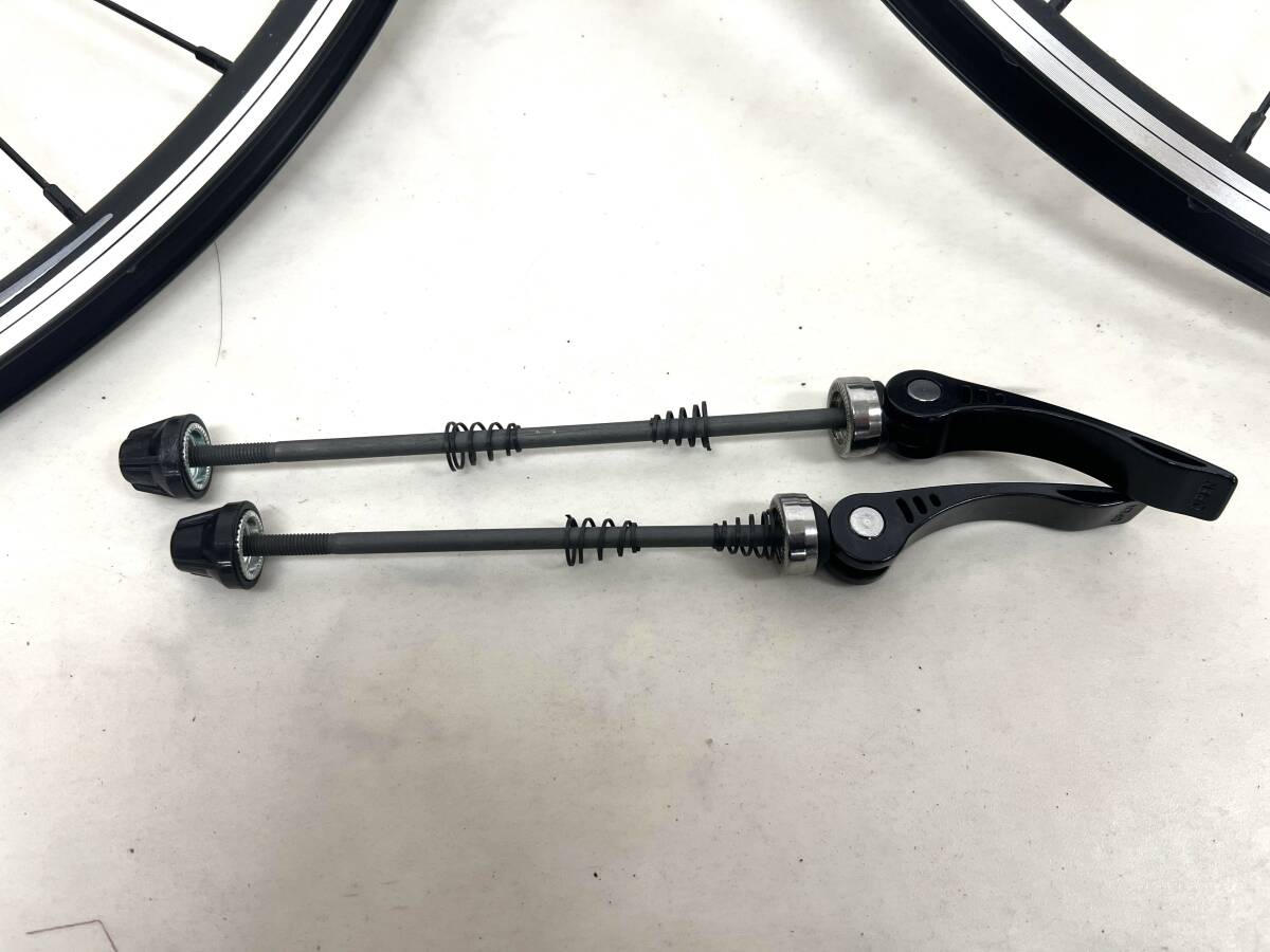 新品☆650Cロードバイク用完組ホイールセット ブラック(571×14) 新品 650Cロードバイク用完組ホイールセット ブラック(571×14
