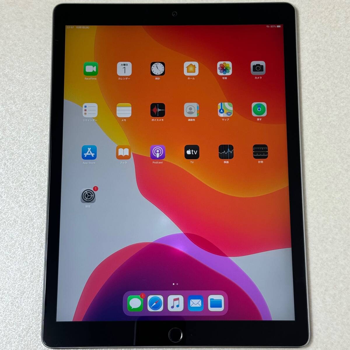 デモ機 美品 iPad Pro 12.9インチ Wi-Fi 32GB 3A553J/A スペースグレイ Apple アップル