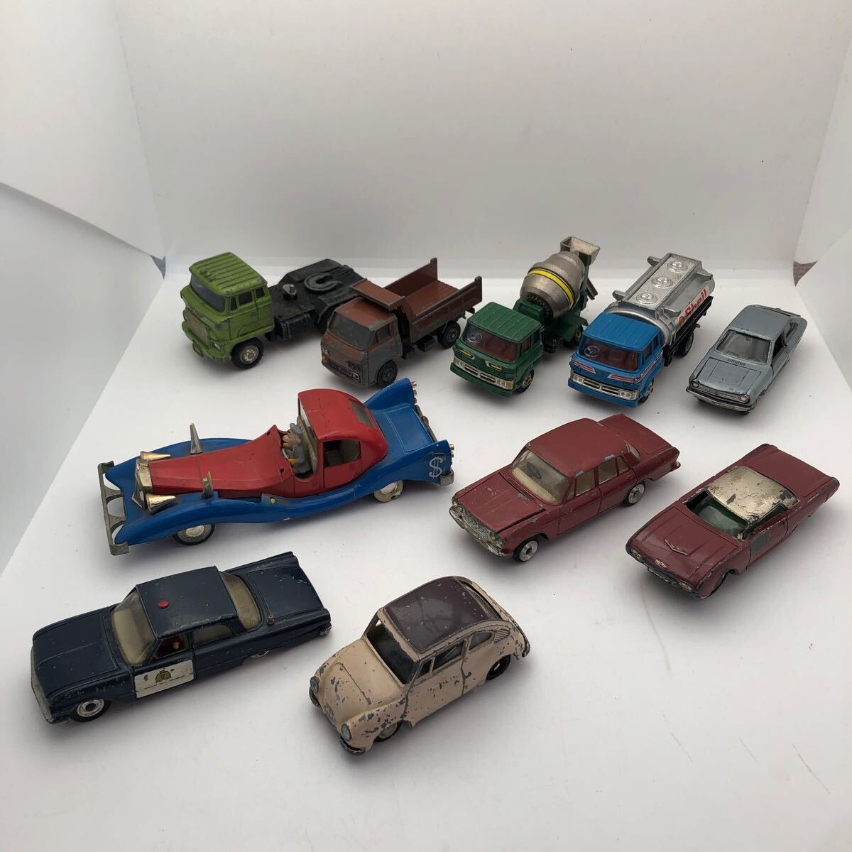 アサヒ トーイ/玩具 レトロ ミニカー モデルペット NO. 4 トヨタ