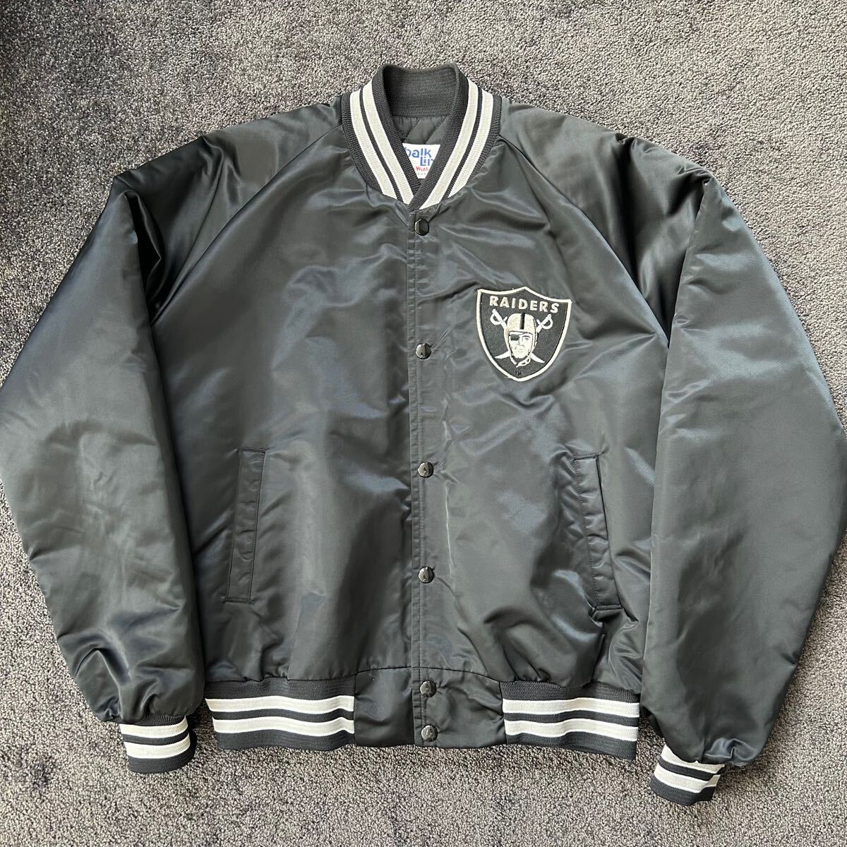 90s Chalk Line RAIDERS レイダース スタジャン ビンテージ 90s Chalk Line RAIDERS レイダース スタジャン ビンテージ