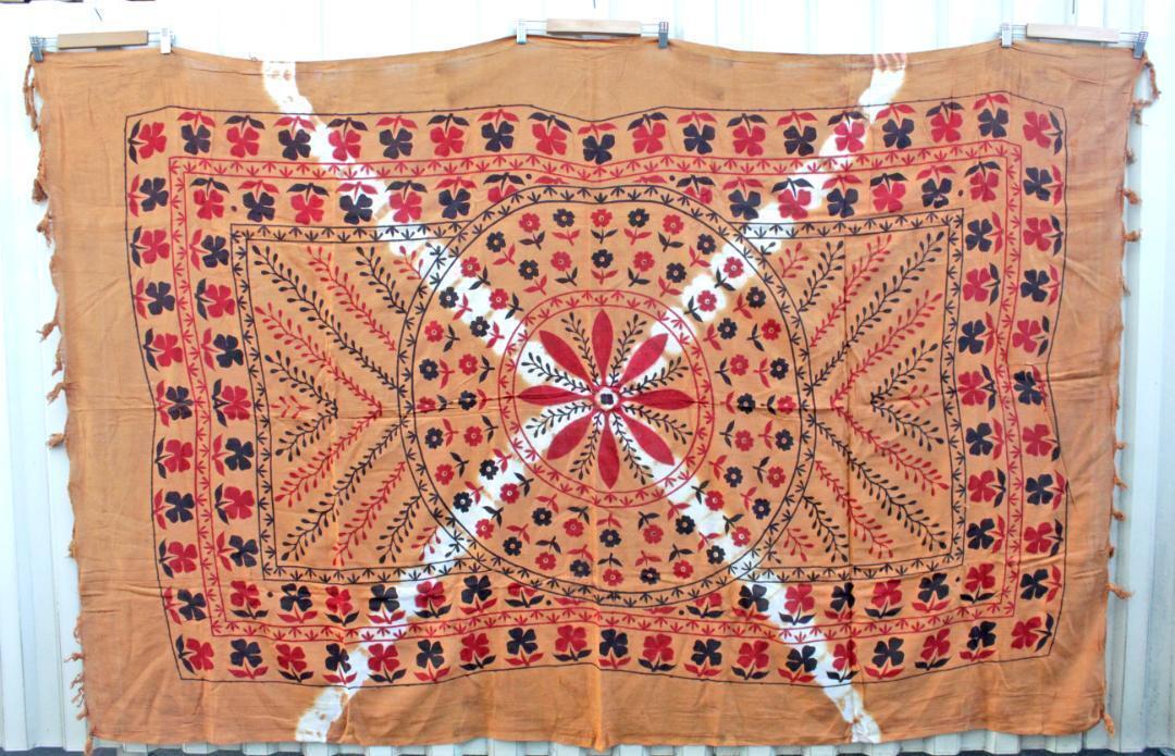 新品】花柄マルチカバーＢ■エスニック アジアン