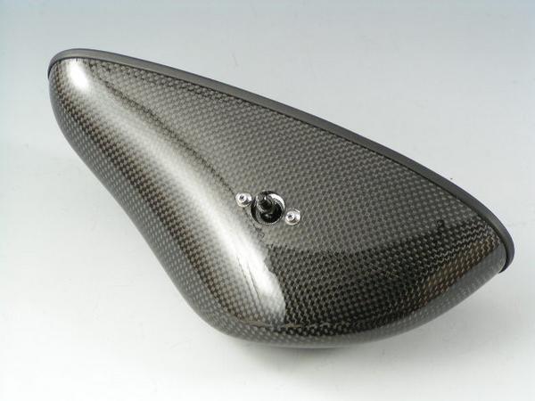 モナコミラー240リアルカーボン車種別専用アーム付★ZOOMズームエンジニアリング制 カーボンミラー カーボンルームミラー