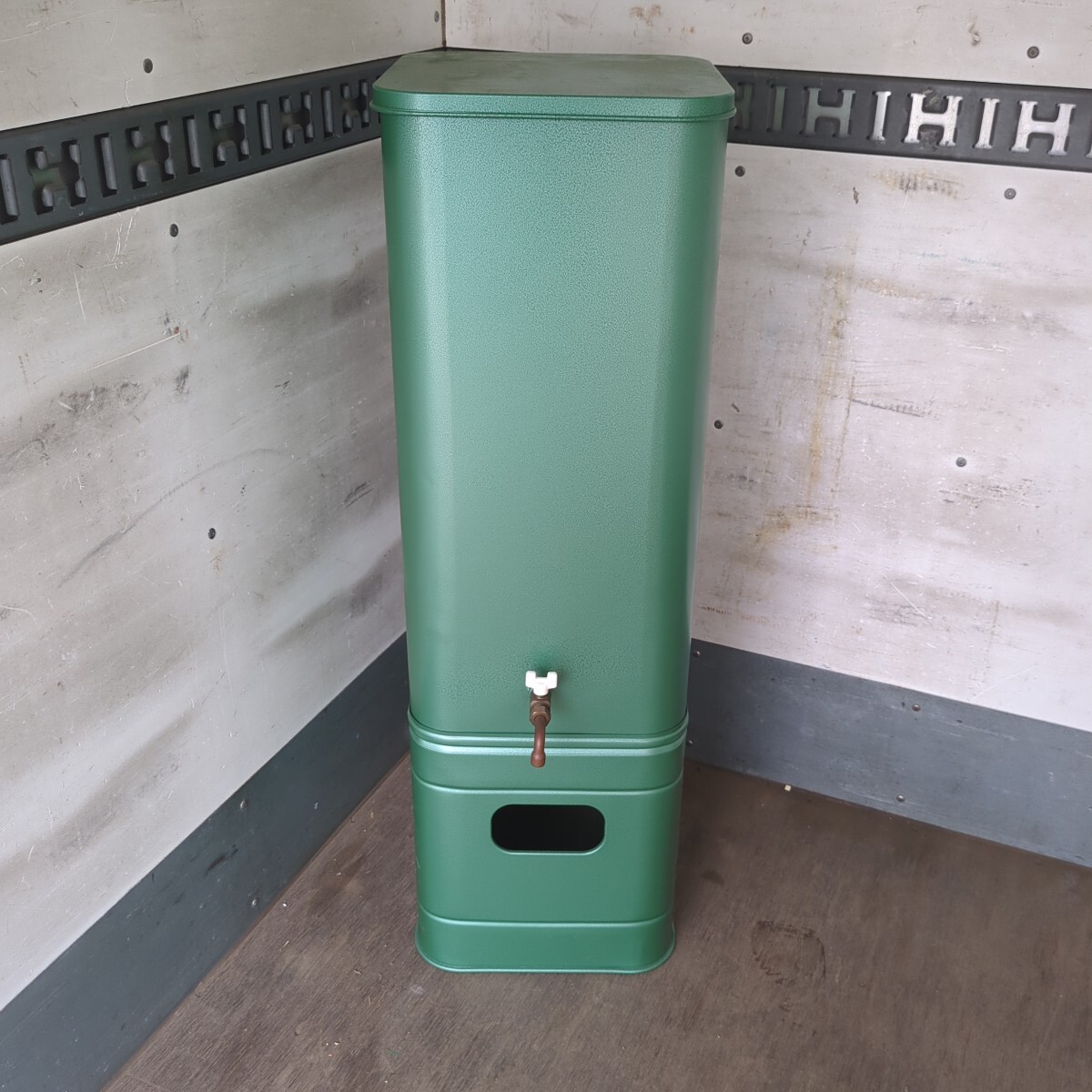 （石川県）90リットル　灯油タンク　緑