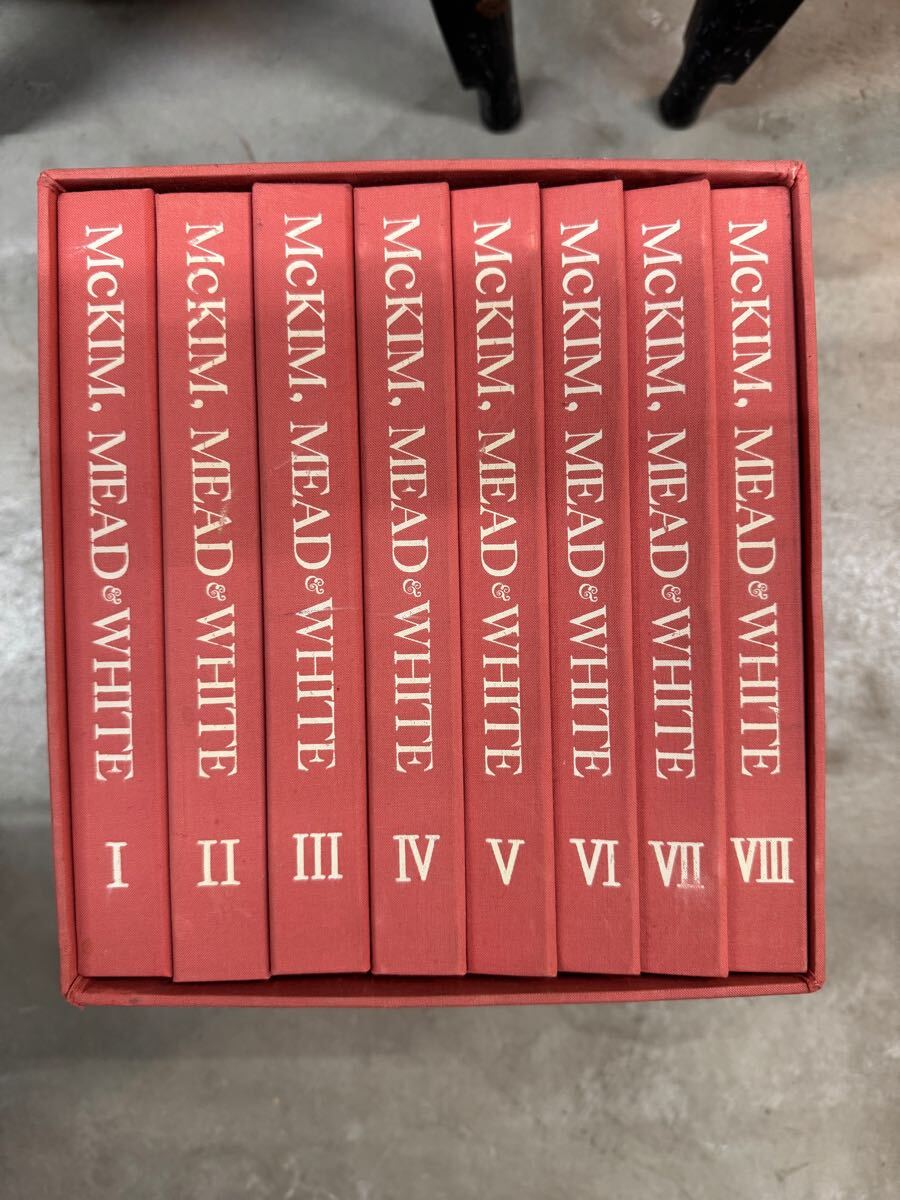 a1009-11.日本書 a monograph of the works of Mckim mead &white 1〜10 まとめ 建築 architecture 設計 建物 ポール・ウェンゼル 