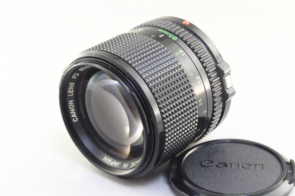 B (並品) Canon キヤノン New FD 85mm F1.8 初期不良返品無料