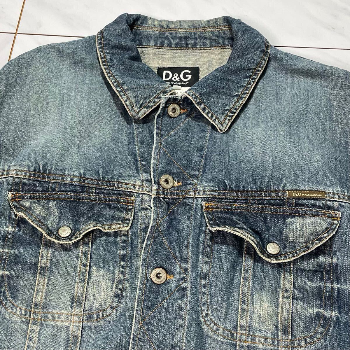 D&GデニムジャケットXXL D&GデニムジャケットXXL