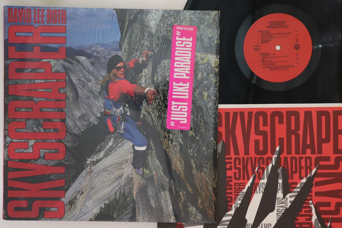 米LP David Lee Roth Skyscraper 125671 WARNER BROS /00260