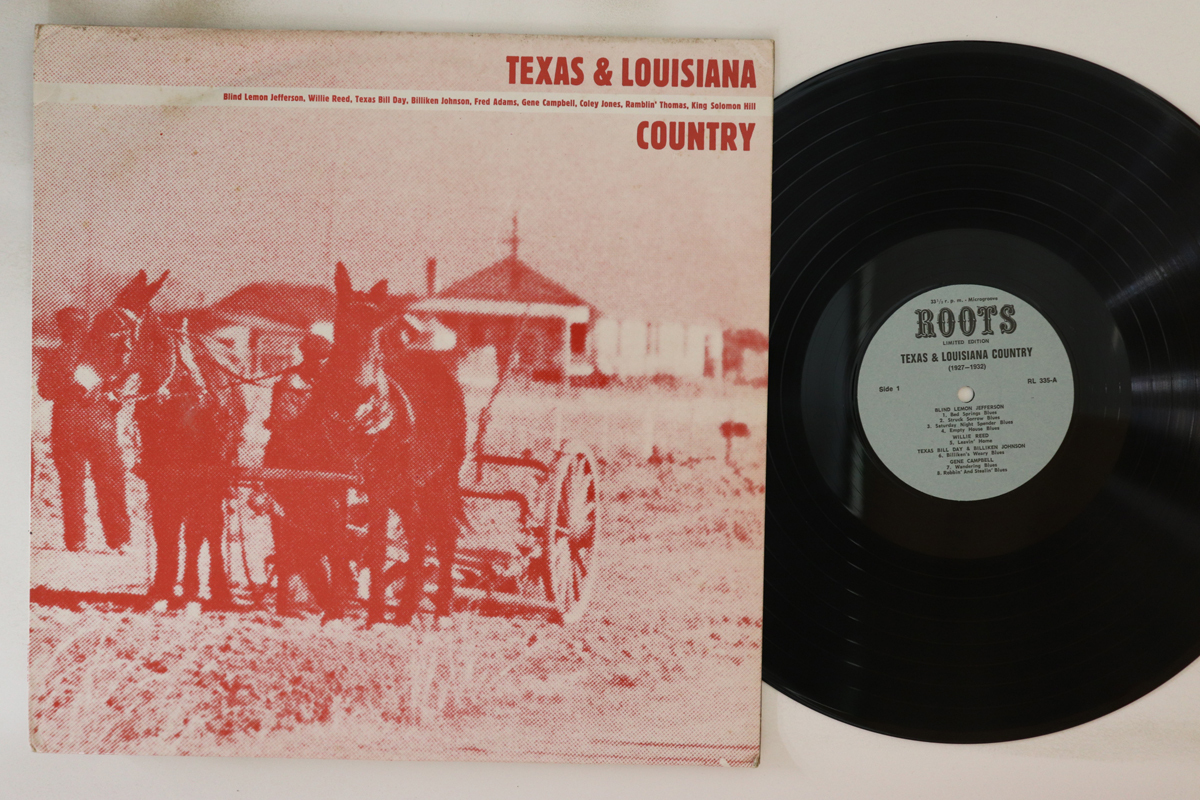 英LP Various Texas & Louisiana Country RL335 ROOTS /00260