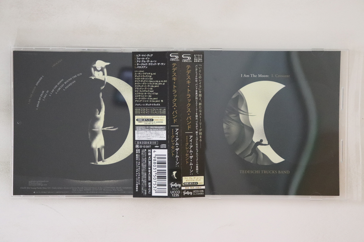 その他 CD Tedeschi Trucks Band I Am The Moon: I. Crescent UCCO1235 Fantasy /00110