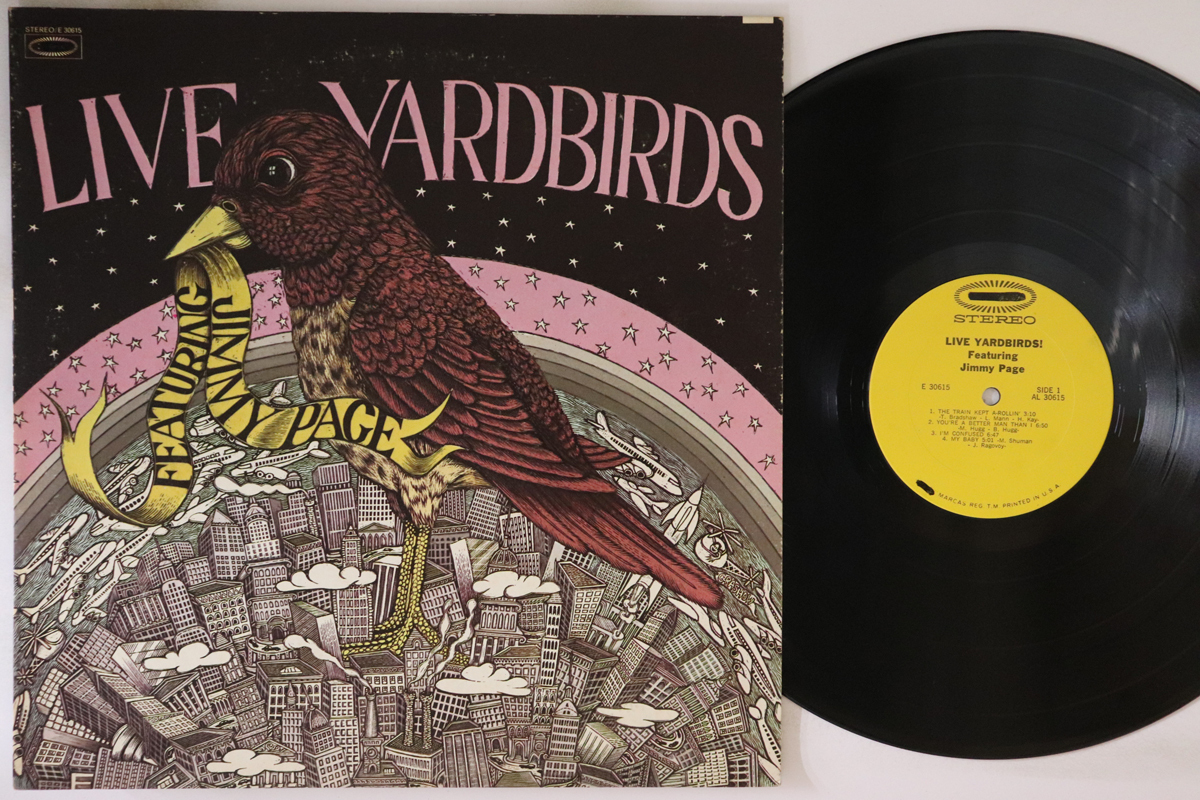  рис LP Yardbirds Live Yardbirds (Featuring Jimmy Page) E30615 EPIC /00260