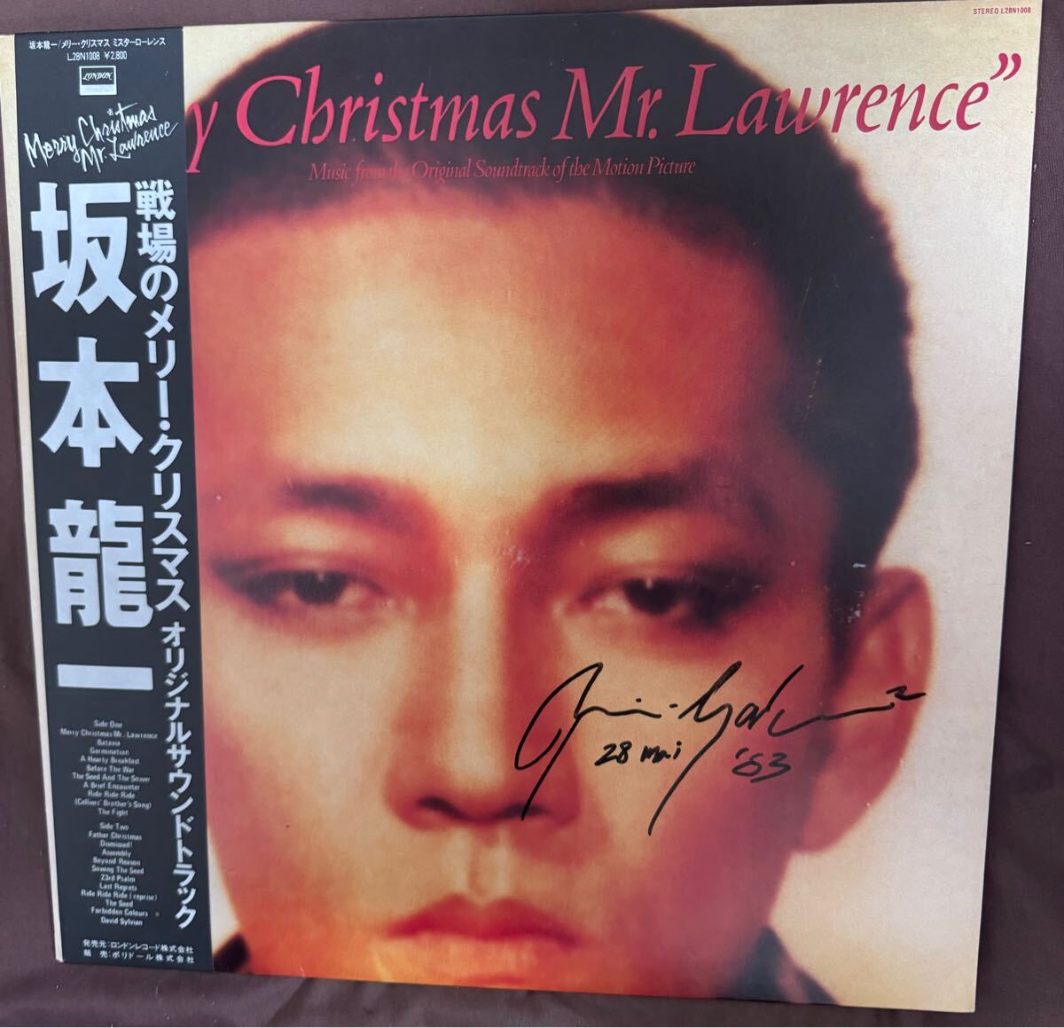 Yahoo!オークション - 坂本龍一 直筆サイン入りMerry Christmas Yahoo!オークション - 坂本龍一 直筆サイン入りMerry Christmas
